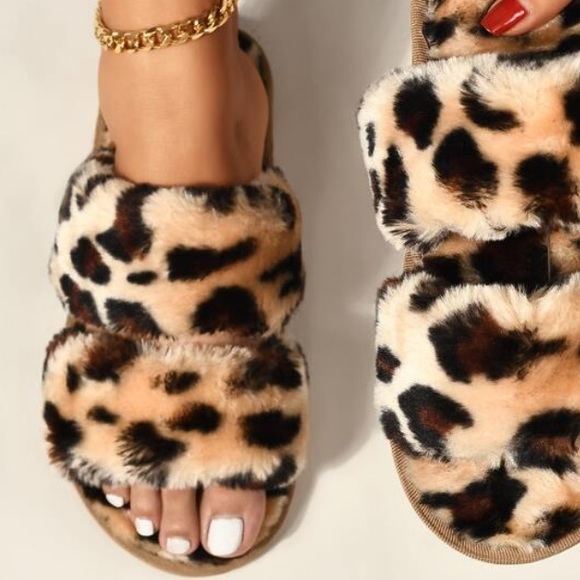 Leopard sandal/slippers - Picture 2 of 6